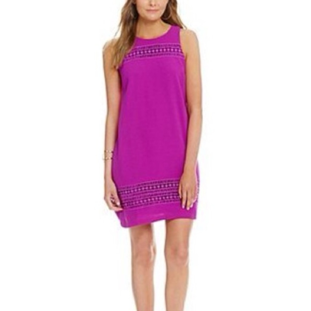 Daniel Cremieux Fuchsia Sleeveless Mini Dress size medium